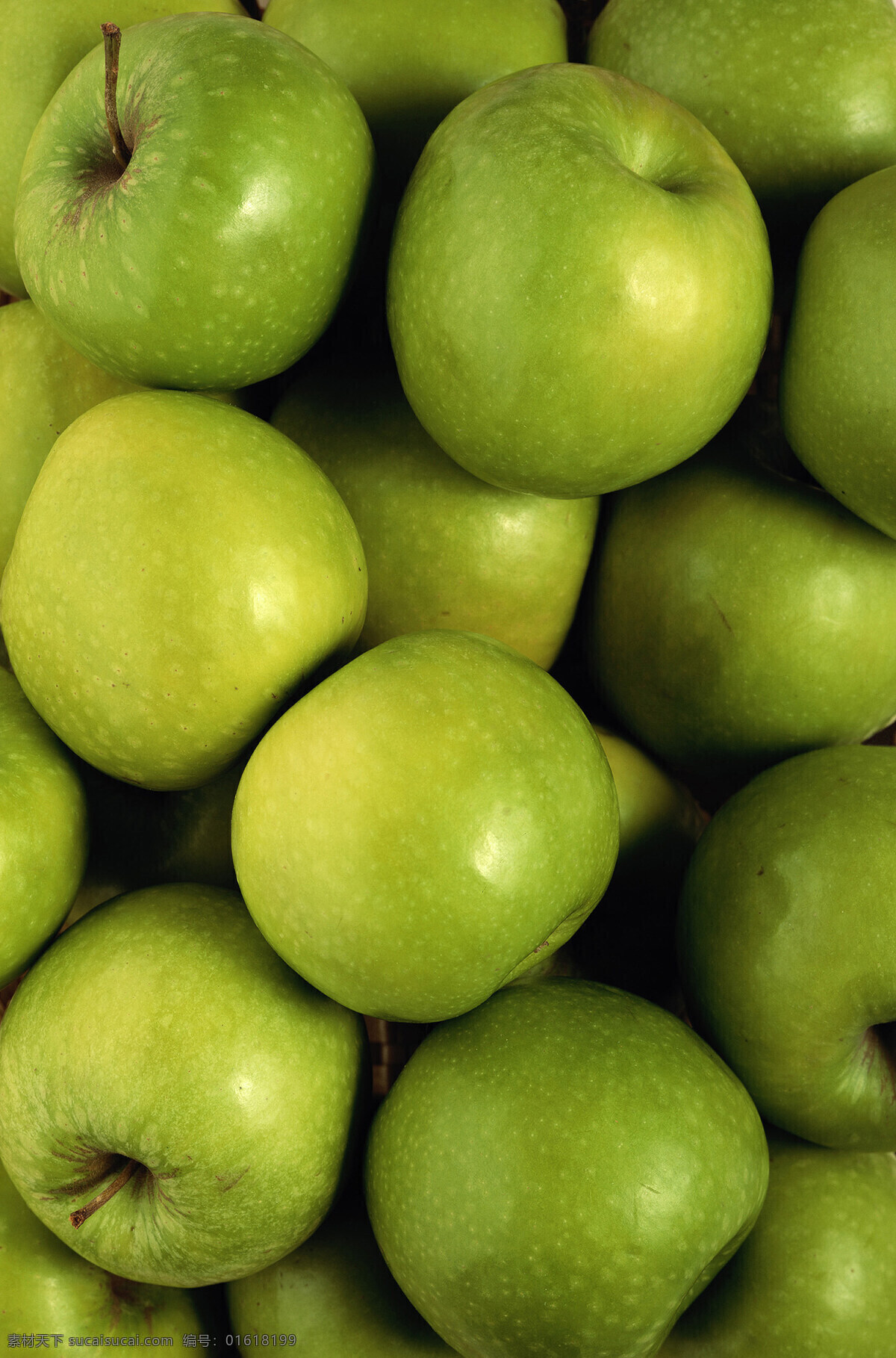高清 青苹果 素材图片 苹果 绿色 青色 背景