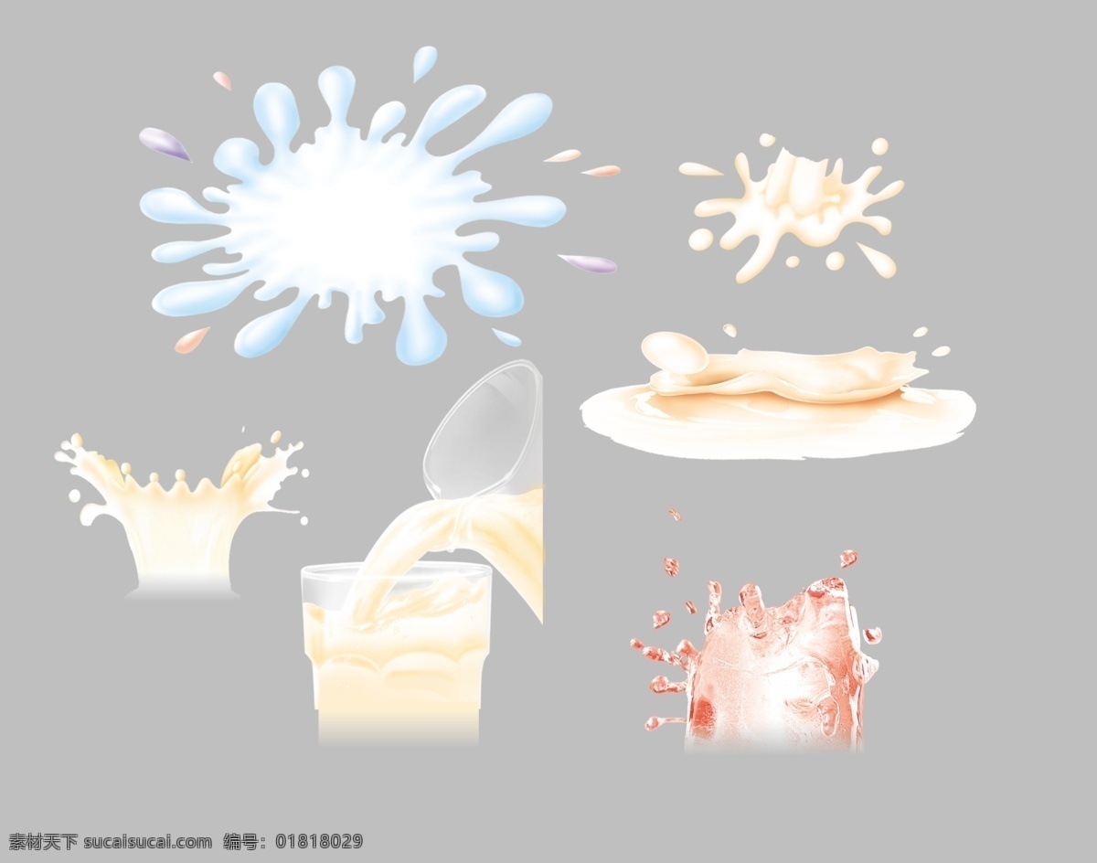 分层 牛奶 酸奶 源文件 奶滴 奶纹 奶渍素材下载 奶渍模板下载 奶渍 倒牛奶 纯奶 psd源文件 餐饮素材
