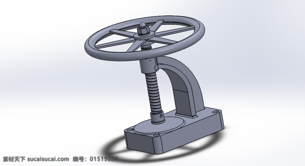 螺旋 压力机 2013 solidowrks 3d模型素材 其他3d模型