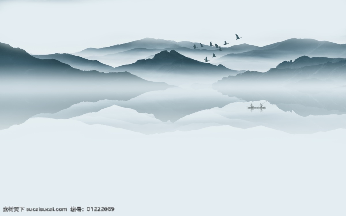 中国 风 水墨 禅意 风景 绘画 新中式 中式 大气 中国风 淡色 山水 装饰画素材 背景墙 海报素材 海报背景 国画 中国风国画 文化艺术 绘画书法