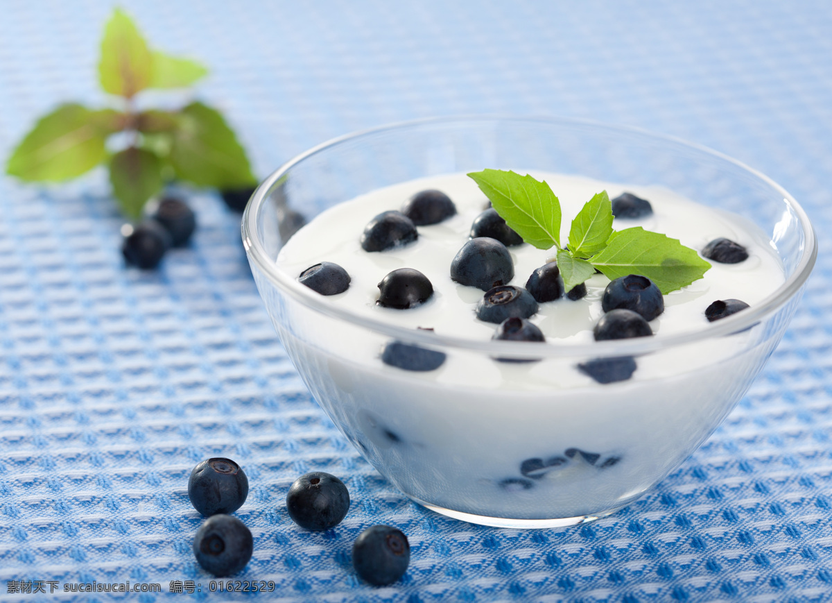 蓝莓 酸奶 饮品 背景 海报 素材图片 饮料 类 餐饮美食