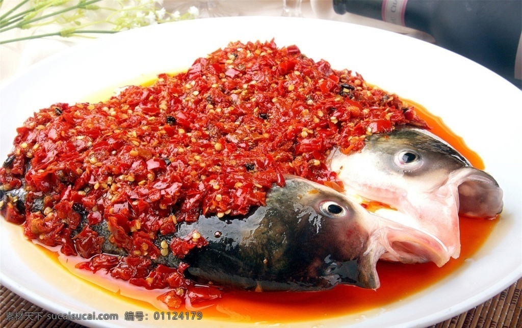 剁椒鱼头图片 剁椒鱼头 美食 传统美食 餐饮美食 高清菜谱用图