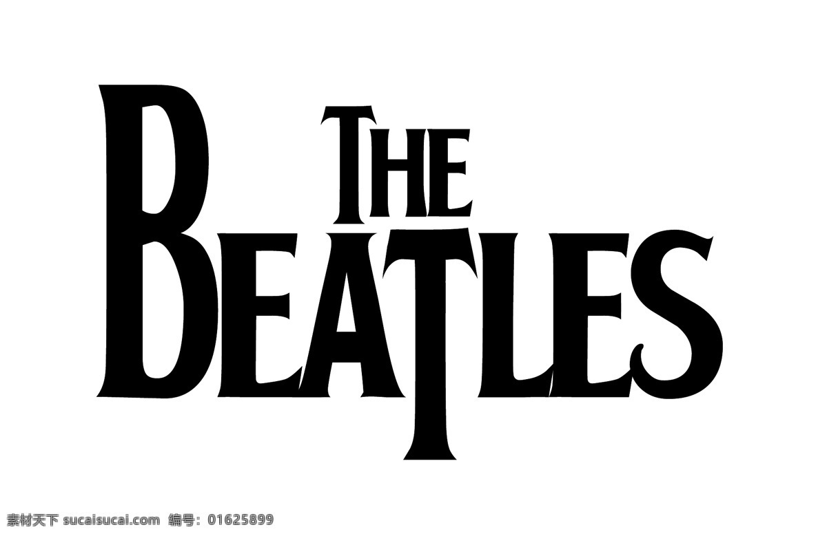 披头士 标志the beatles logo 标志 矢量 经典标志 企业 标识标志图标