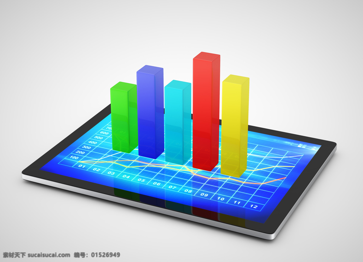 平板电脑 信息 图表 商务科技 统计图 信息图表 ipad 其他类别 商务金融