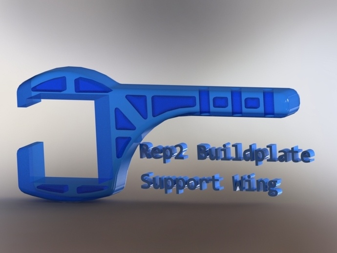 rep2 支撑 翼 buildplate