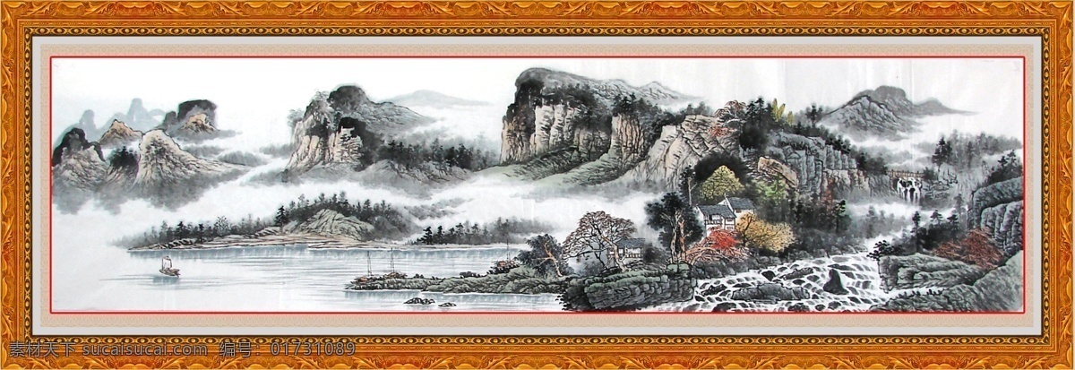 山水画 山水 山水国画 风景 巨幅山水 旭日东升 聚宝盆 油画 国画山水 山水风景画 山水风景 流水生财 源远流长