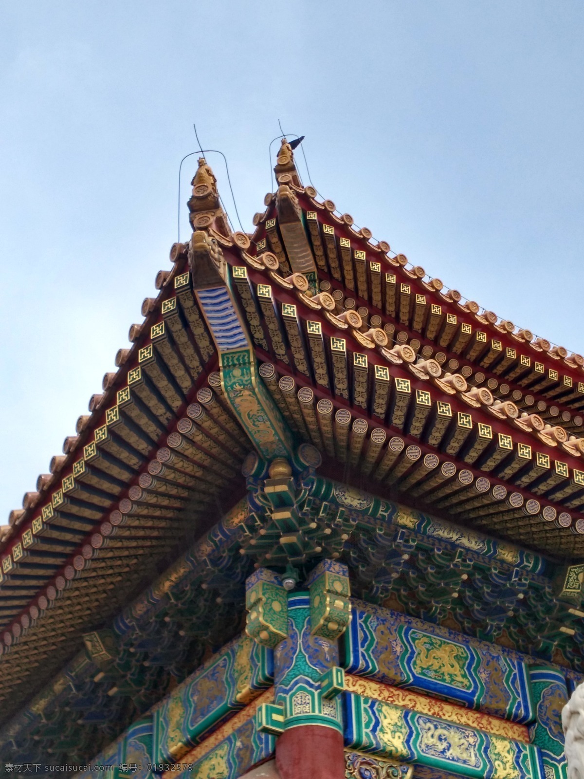 角楼 故宫 古建筑 天空 琉璃瓦 屋檐 房产素材 建筑园林 建筑摄影