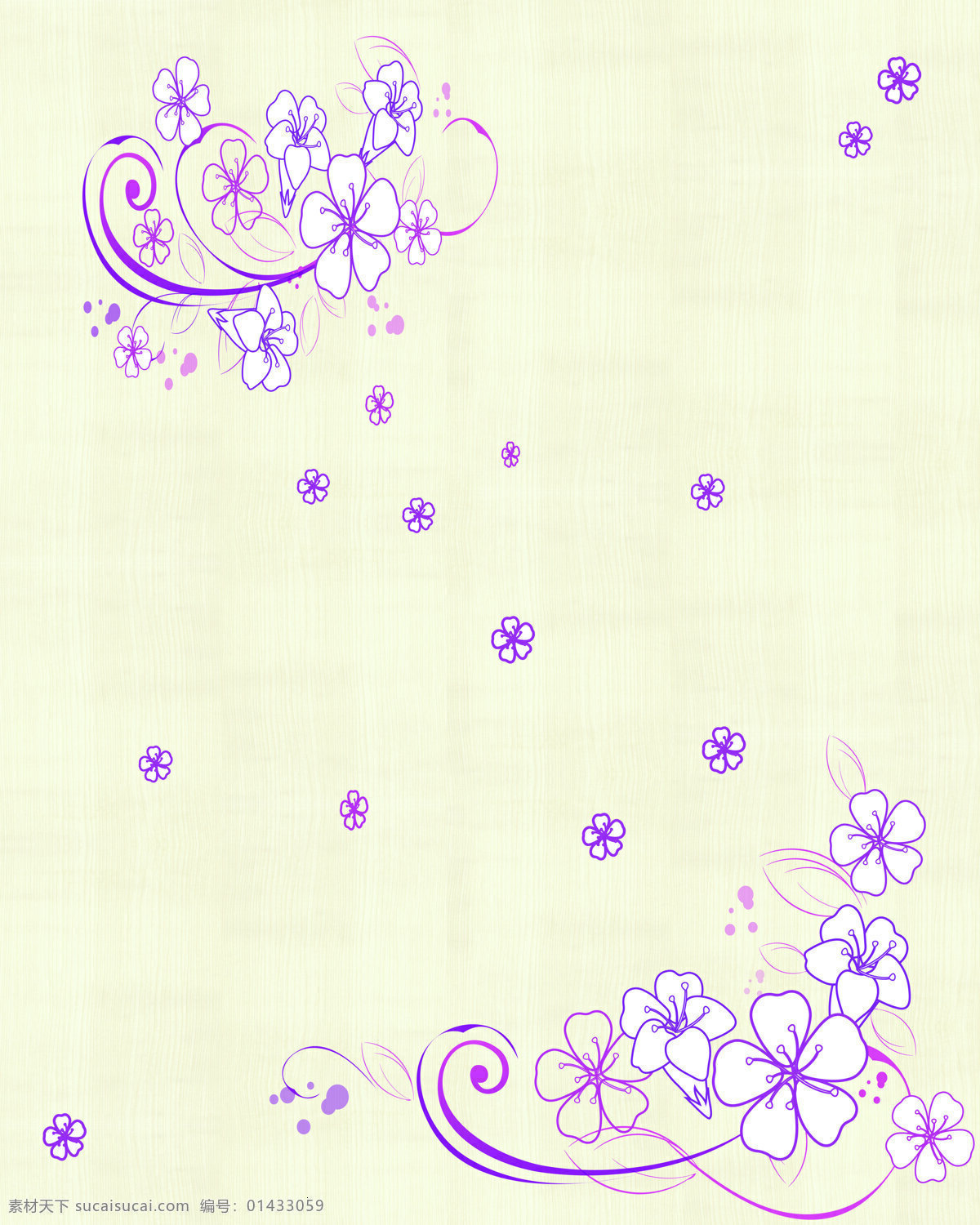 移门 花纹 底纹边框 木纹 线条 小花 移门花纹 对角花 紫色花 移门图案