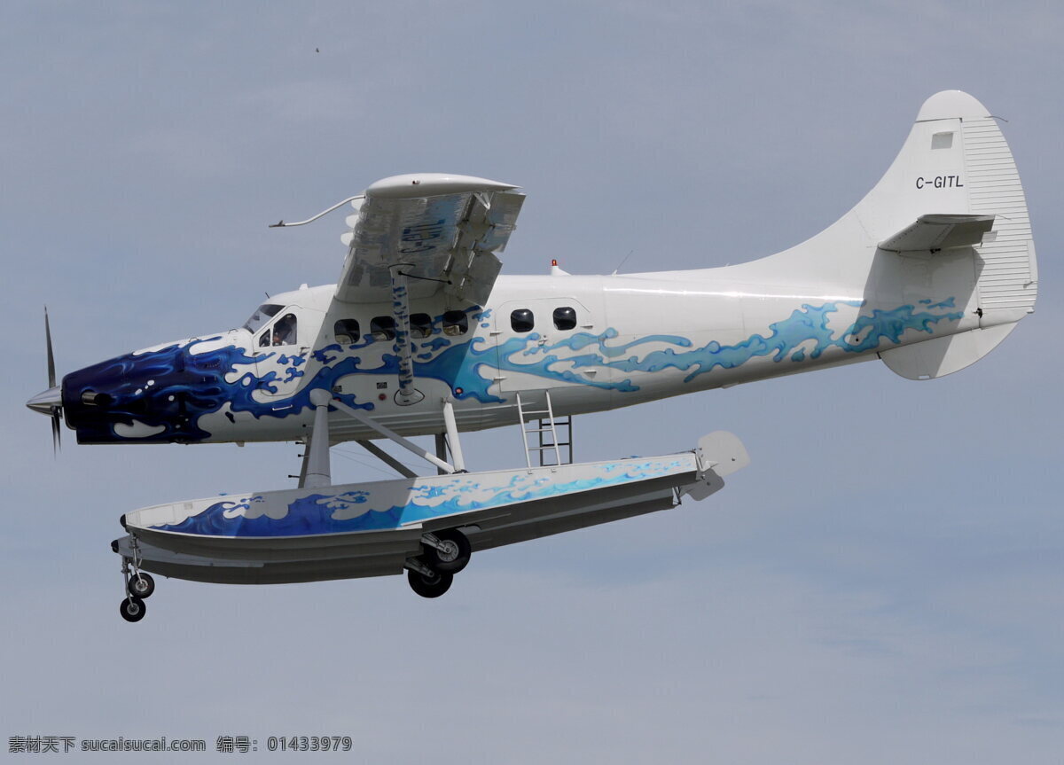 水上飞机 飞机 飞行 航空 航天 交通工具 现代科技