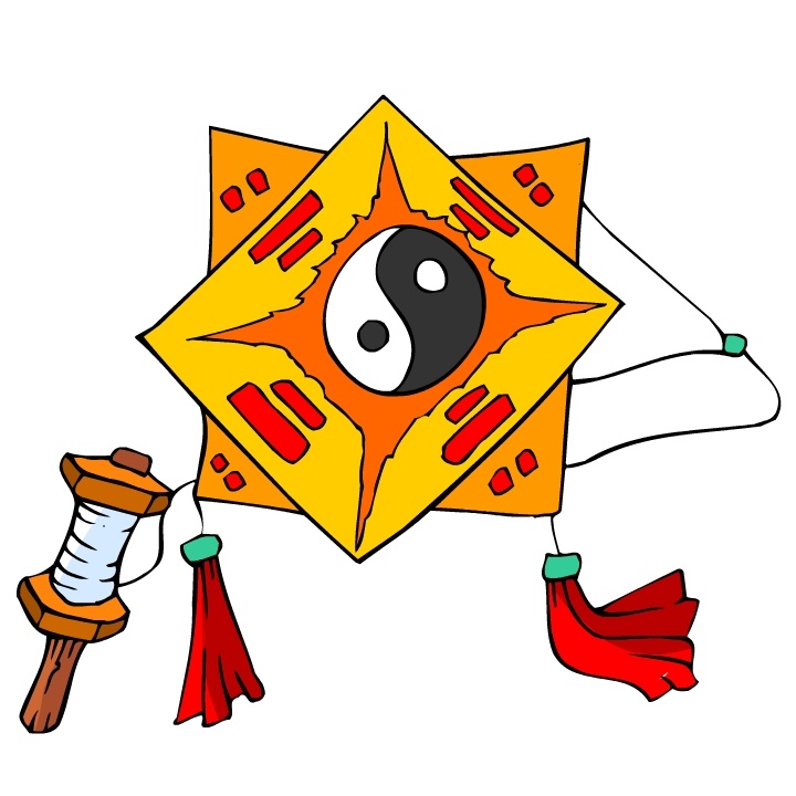 风筝 古代生活用品 民间器具 中国传统 矢量素材 设计素材 古典器具 中华图典 矢量图库 白色