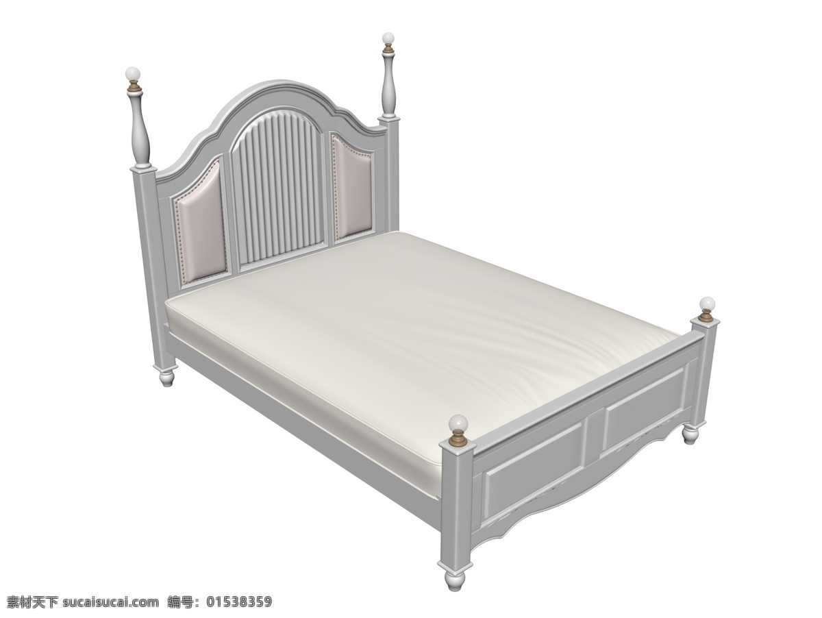欧式 床 3d 模型 卧室 床头柜 床头灯 床头 背景 墙 现代 简约 美式 古典 中式 效果图