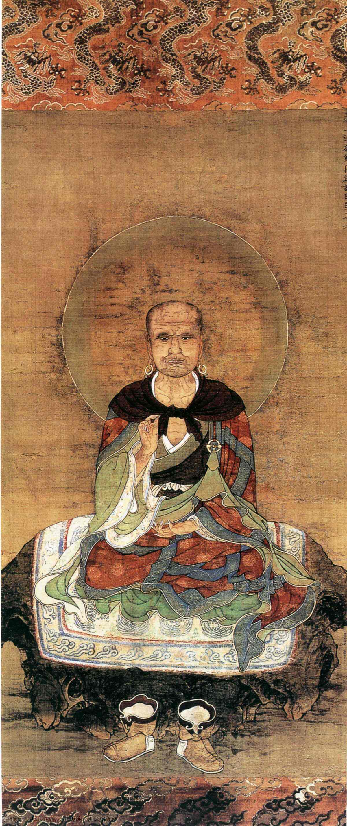 传世人物画6 传世 传世人物 传世人物画 人物画 古画 名画 传世名画 佛像 文化艺术 绘画书法 设计图库