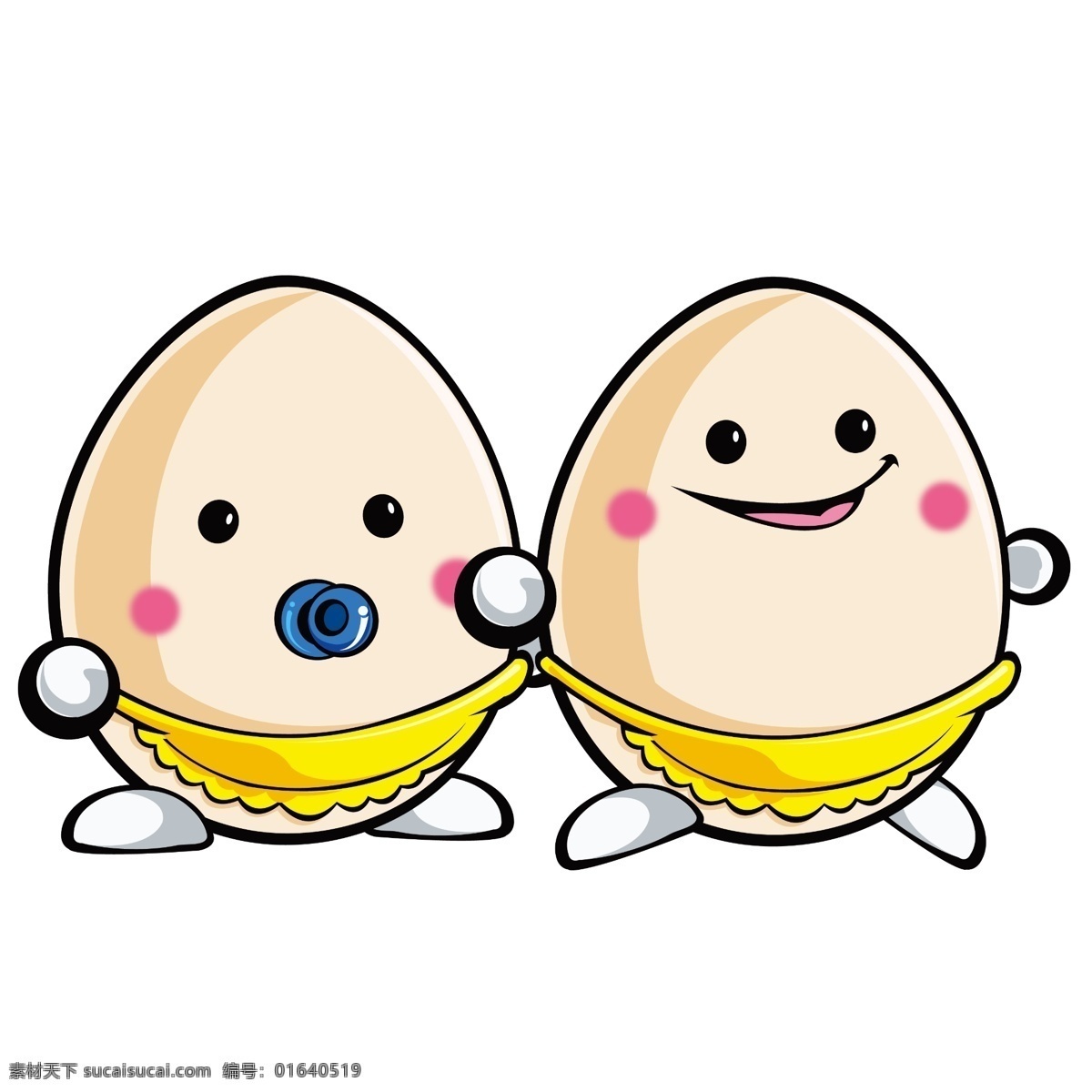 卡通鸡蛋 可爱鸡蛋 2个鸡蛋 动画 鸡蛋广告 卡通设计