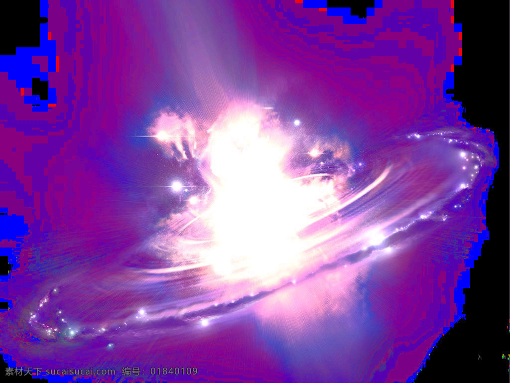 紫色 激光 元素 png元素 科技 免抠元素 透明元素 玄幻