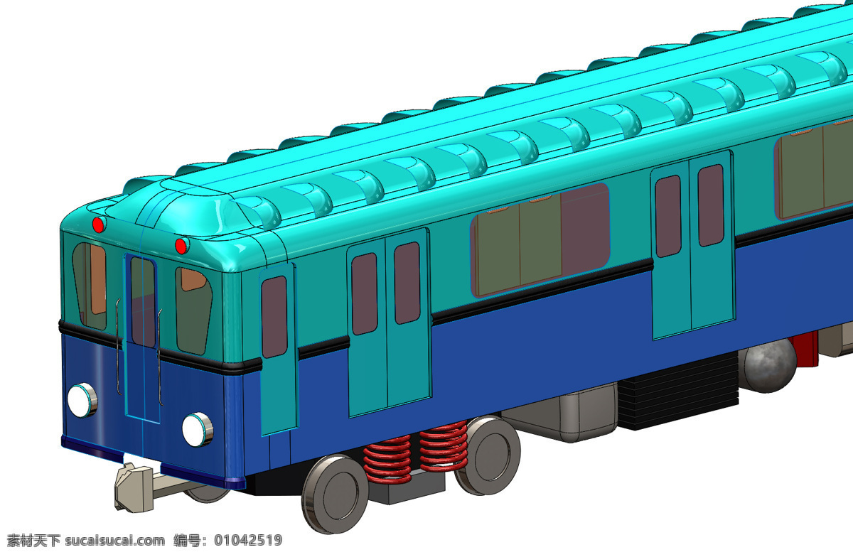 苏联 地铁 车型 dg 车 3d模型素材 其他3d模型