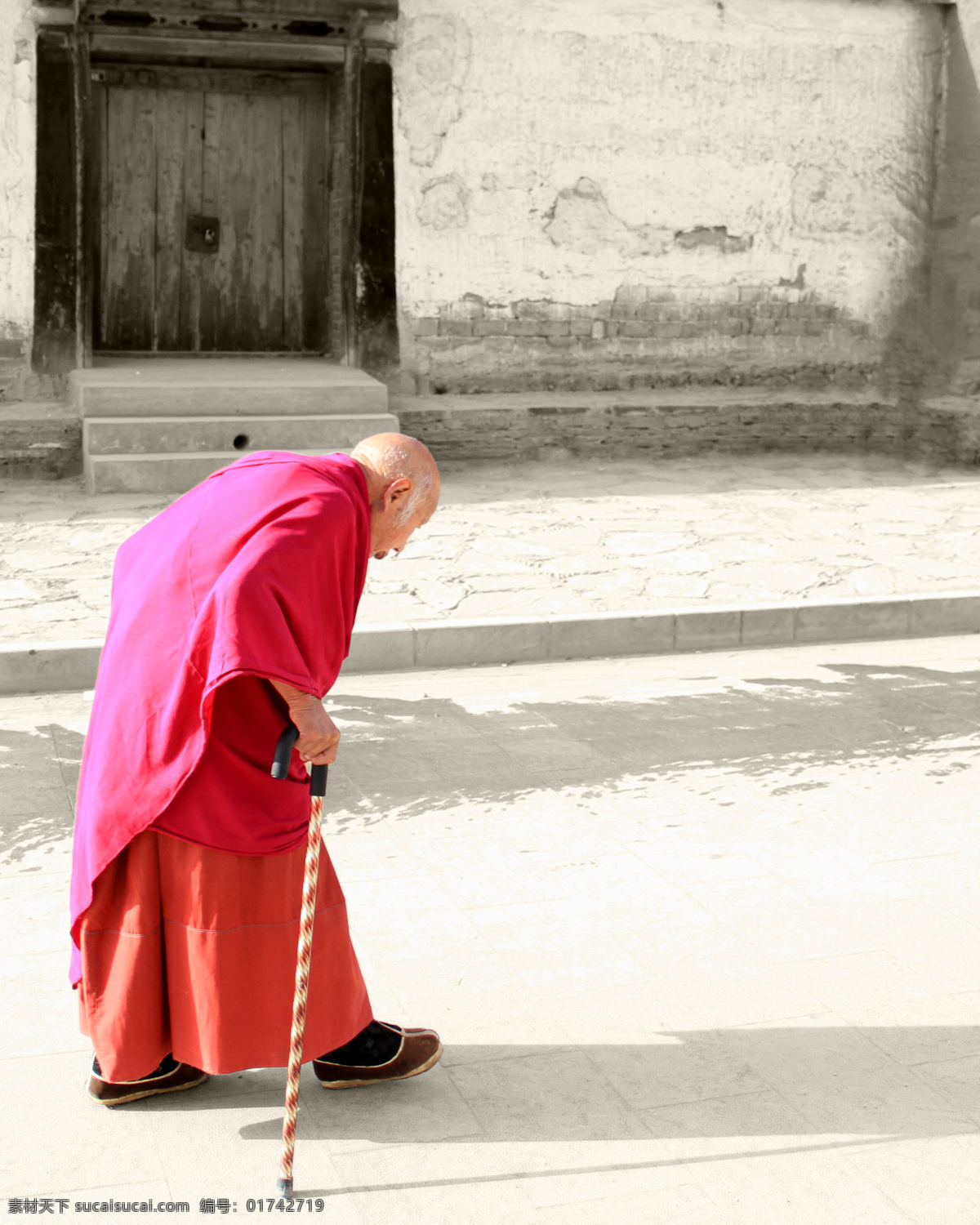 人文 摄影图片 老人 文化艺术 宗教信仰 人文摄影 人文艺术 喇嘛 宗教文化 藏文化
