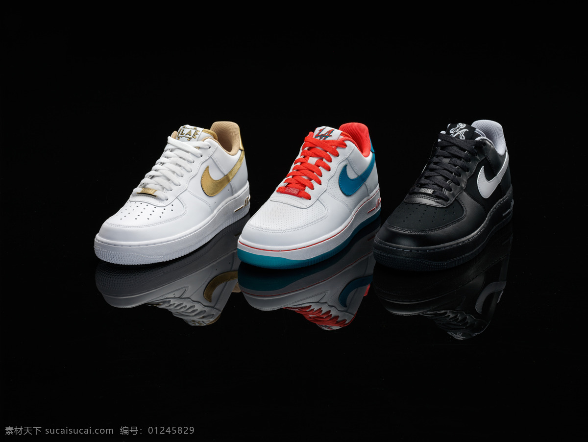 耐克 niek air force 2013 空军1号 板鞋 篮球鞋 生活素材 生活百科 黑色