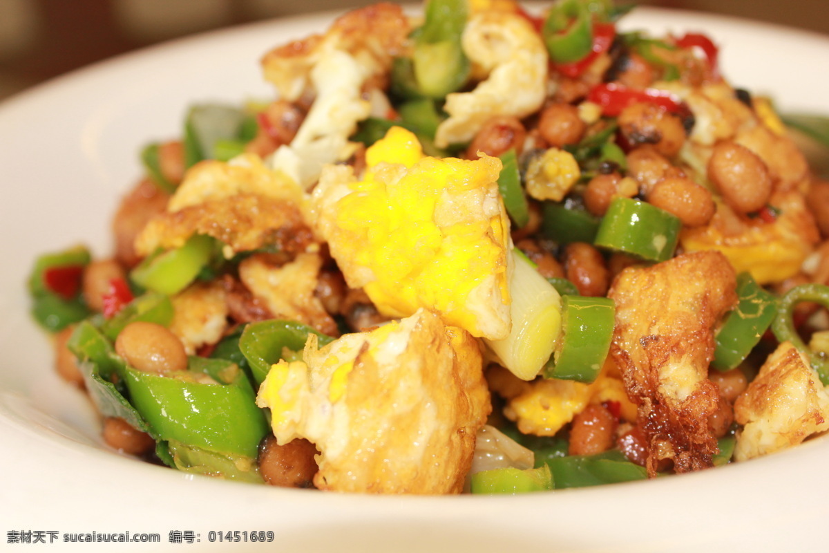 腊八豆炒蛋 湘菜 土菜 传统美食 餐饮美食