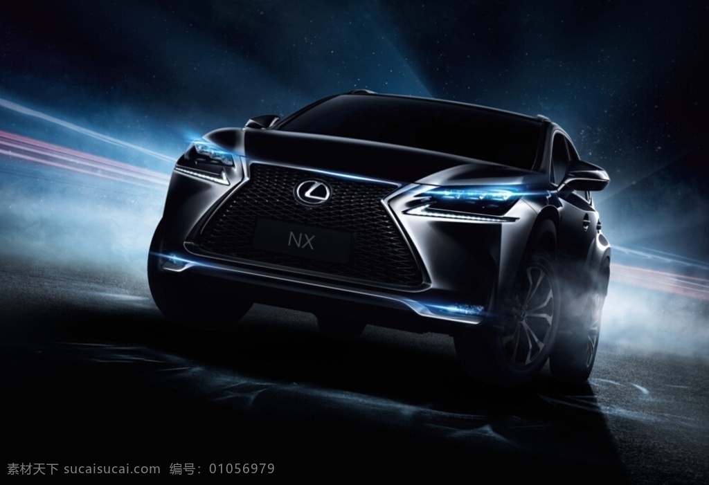 雷克萨斯 nx 深蓝色调 全新nx 深蓝色背景