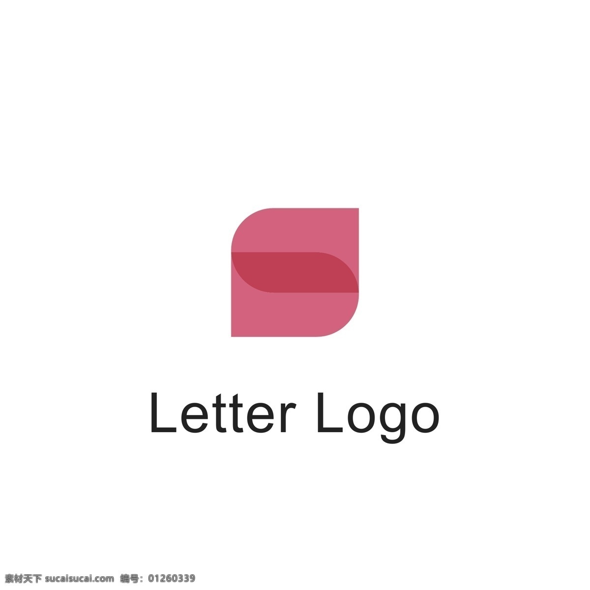 字母 变形 logo 美妆logo 女性logo 字母logo 字母变形 粉 字母s 几何logo logo设计 标识 标志 ai矢量