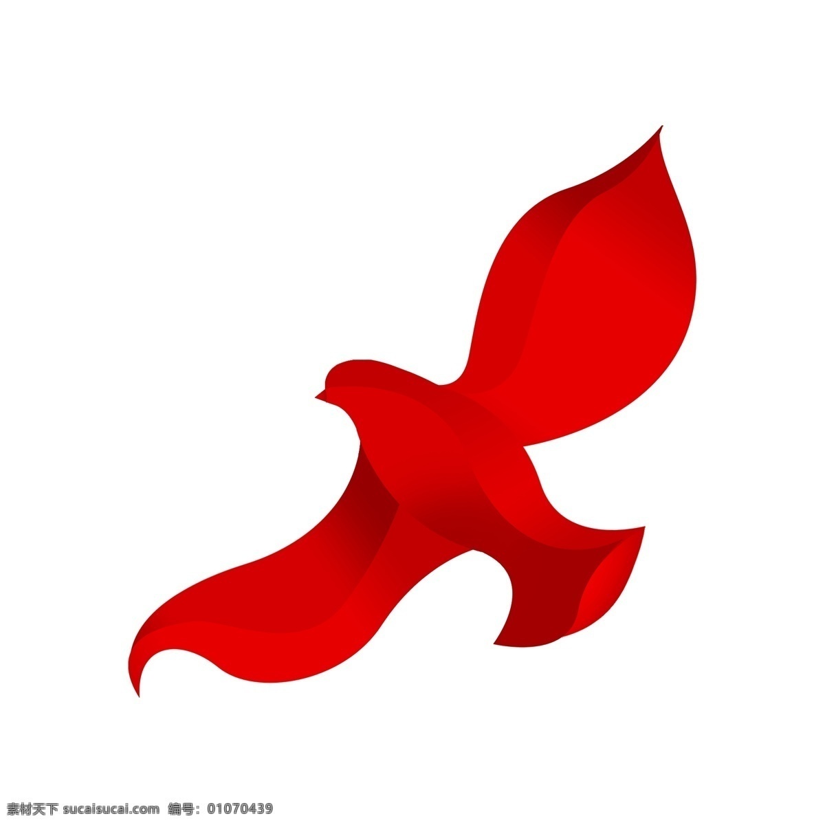 和平鸽 抽象 红布 红色 红色主题
