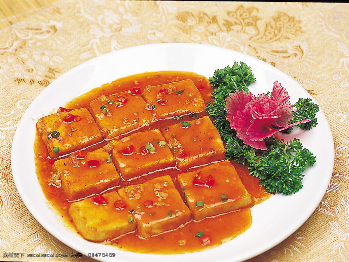 红烧豆腐方 豆腐 红烧豆腐 豆腐块 特色豆腐 传统美食 餐饮美食