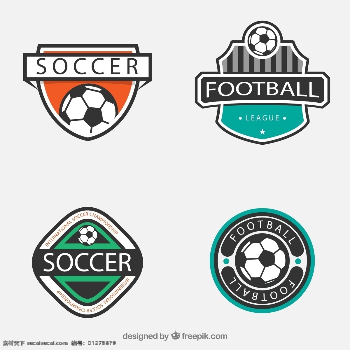 足球徽章 标签 足球 体育 联赛 运动 图标 高清 源文件