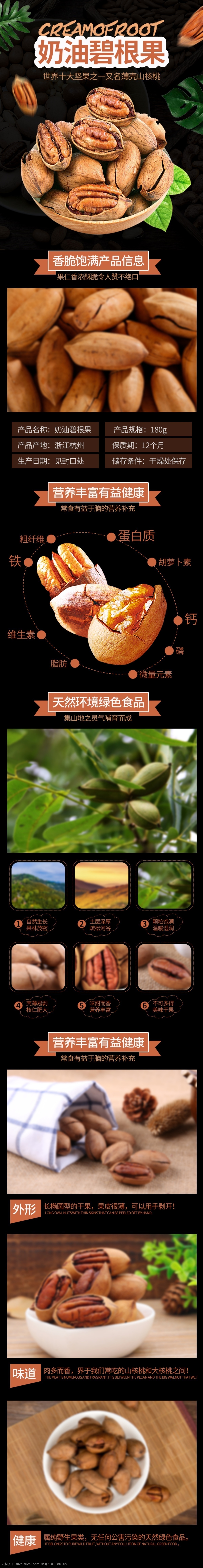 电商 详情 页 简约 零食 坚果 奶油 碧 根 果 绿叶 详情页 奶油碧根果 坚果详情页 碧根果详情页 零食详情页 简约详情页 坚果零食