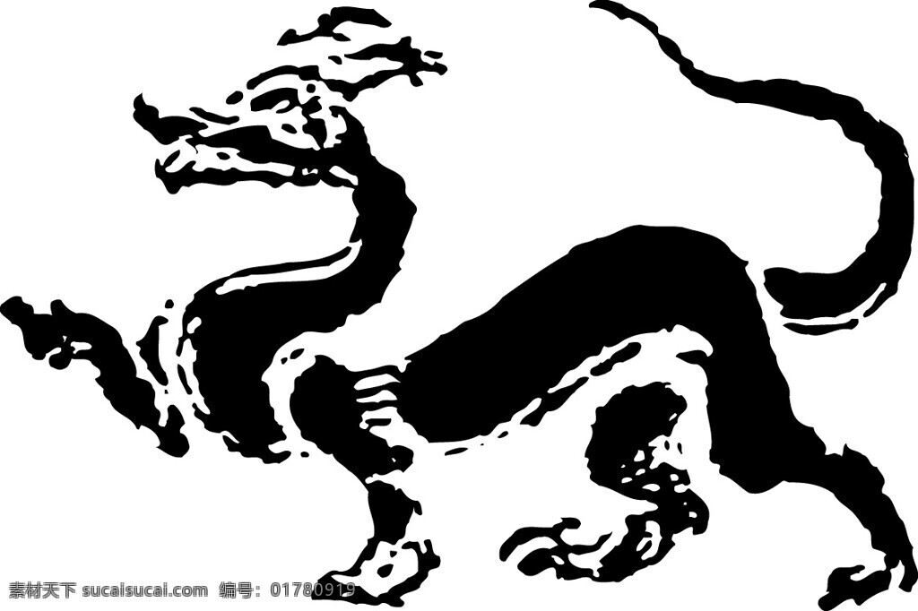 全球 首席 大百科 笔刷 黑白 花纹 水墨 图案 图纹 拓印 文化艺术