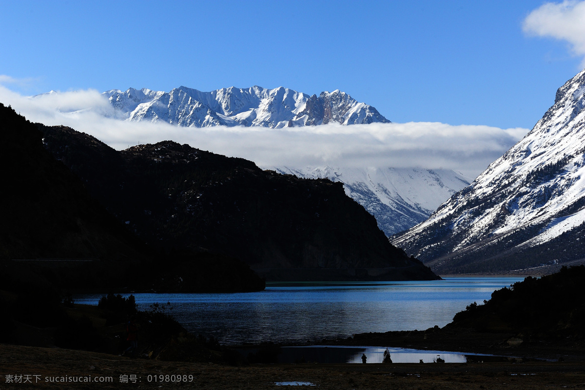 西藏 乌 湖 风景