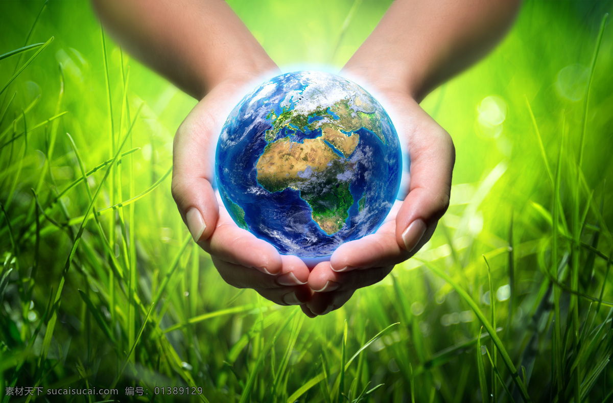 爱护地球 保护地球 保护环境 地球 环保 环境保护 科学 手捧地球 星球 全球化 研究地球 矢量图 现代科技
