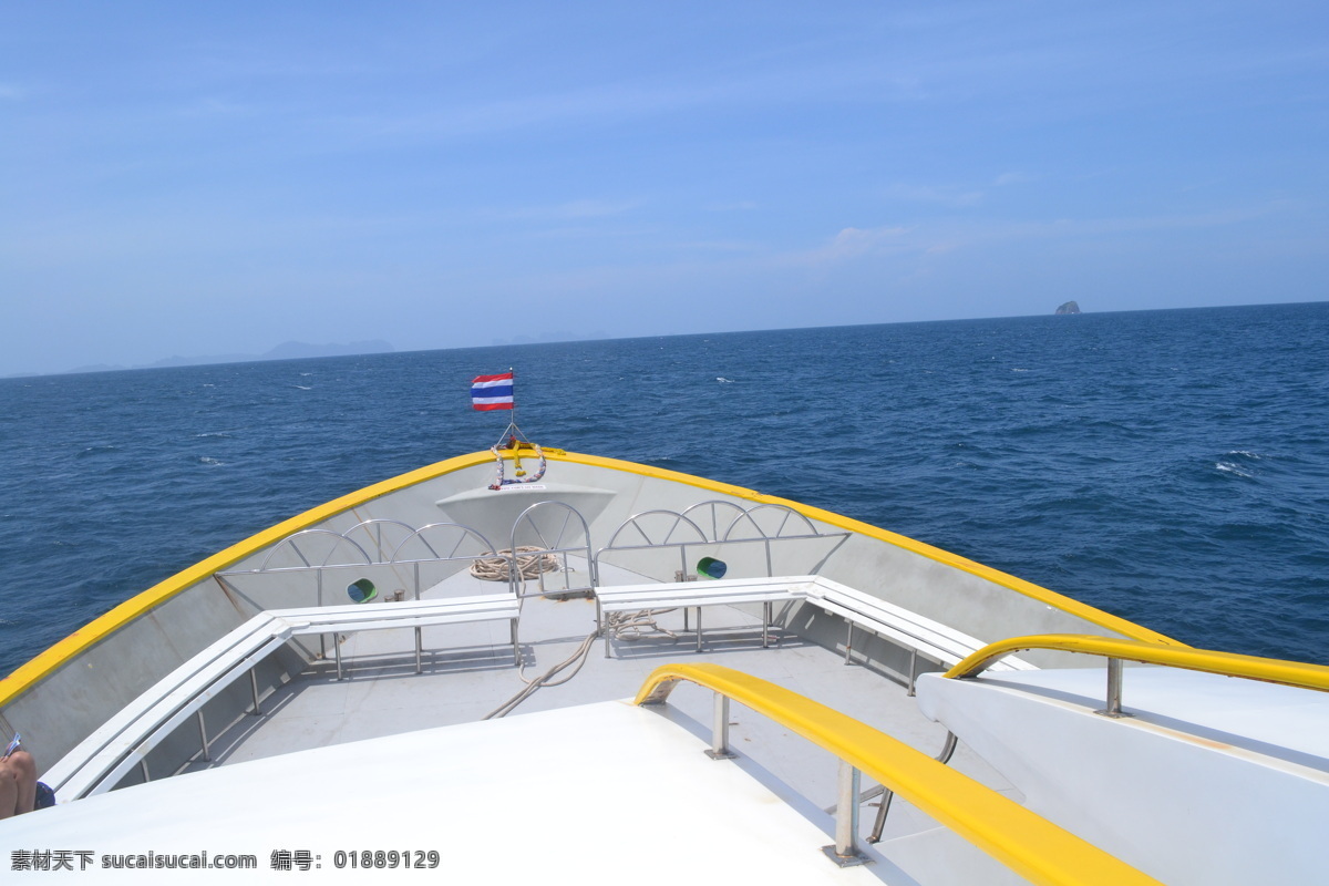 豪华游轮 海上风光 双层游轮 大海 船头 泰国游 旅游摄影 国外旅游