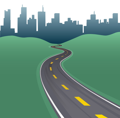 不同 道路 矢量图 不同的路 其他矢量图