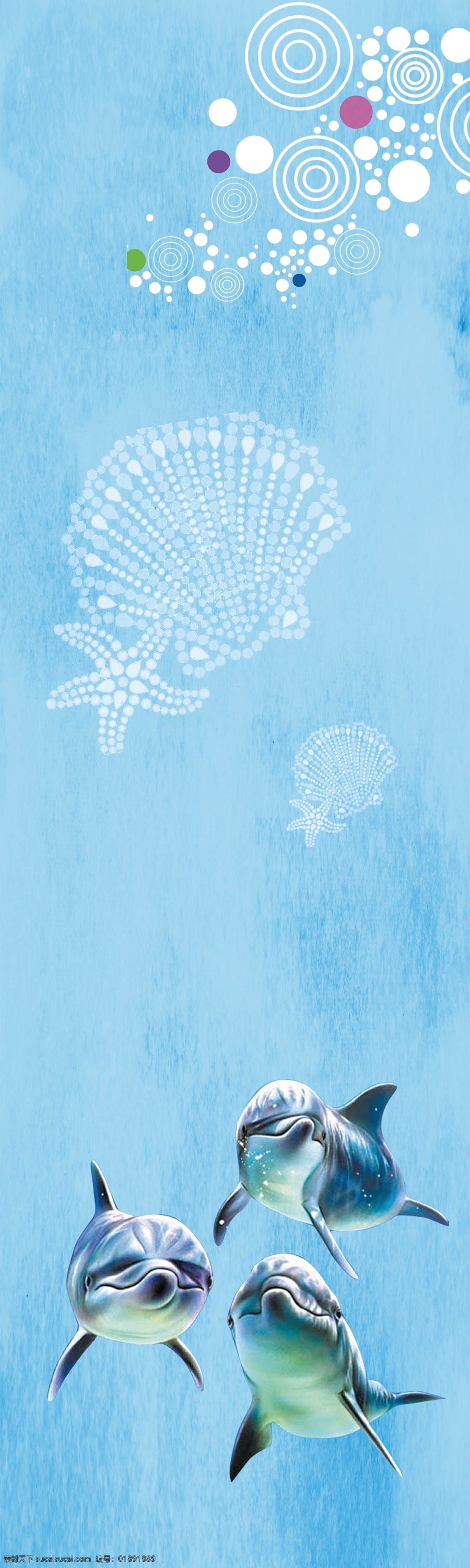 海洋馆 玻璃 装饰画 海豚 夏季 蓝色 水 设计玻璃橱窗 海底世界 海洋动物