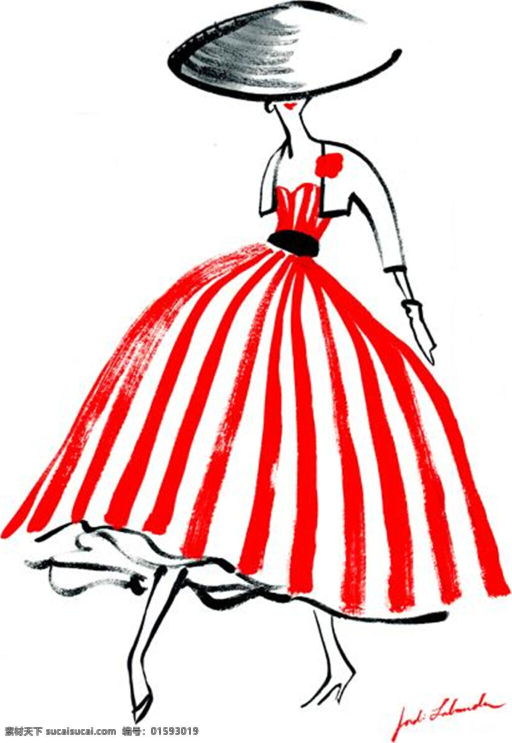 红色 竖 纹 蓬 裙 设计图 服装设计 时尚女装 职业女装 职业装 女装设计 效果图 短裙 衬衫 服装 服装效果图 连衣裙 竖条
