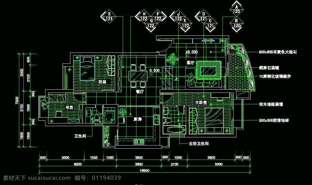 cad 环境设计 平面图 全套 设计图 施工图 室内设计 图纸 卧室 居室 dwg 装修 装饰 源文件 cad素材 室内图纸