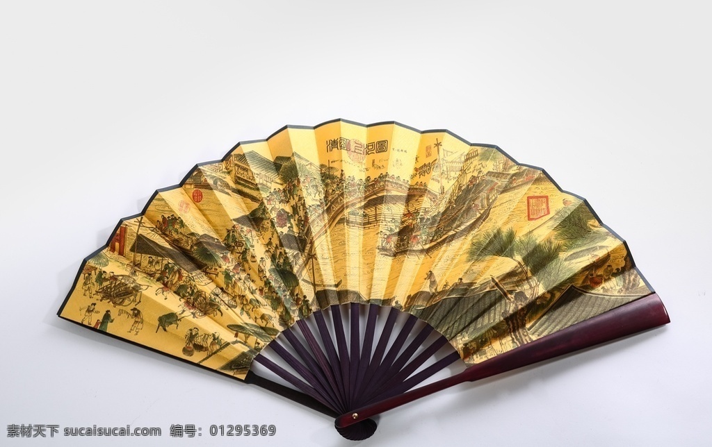 中国 风 传统 扇子 古风 传统工艺 艺术品 国画扇子 实物摄影 产品摄影 生活百科 生活素材