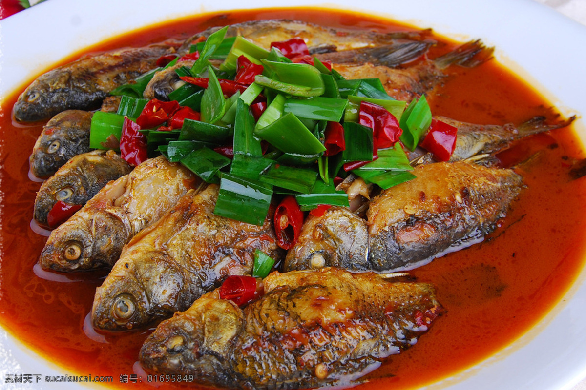 红烧鲫鱼 美食 传统美食 餐饮美食 高清菜谱用图