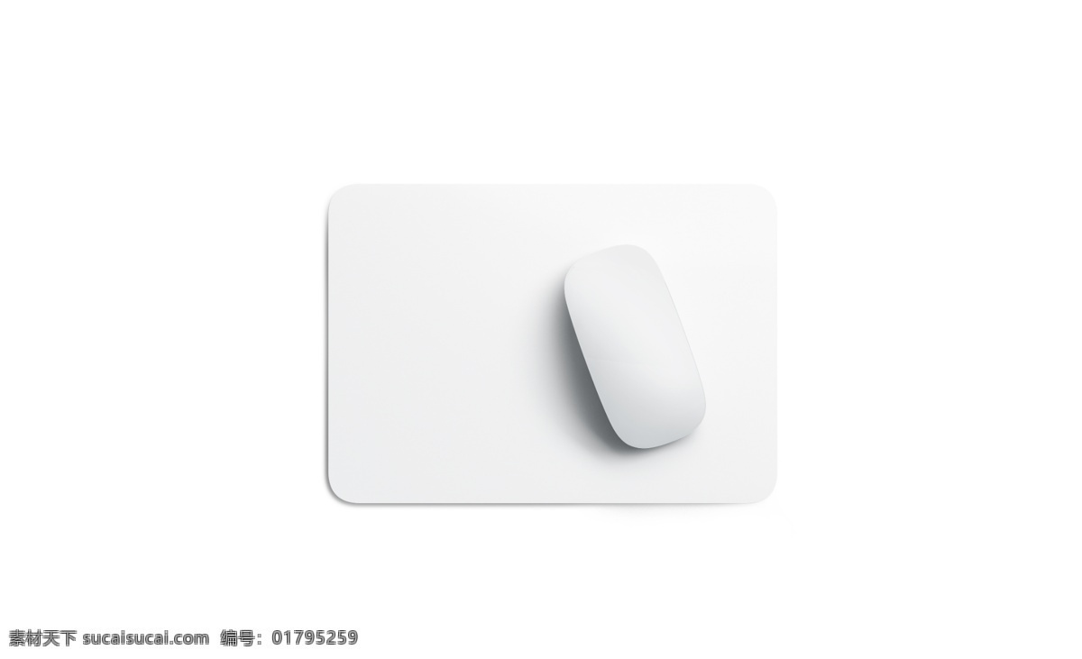 苹果鼠标 鼠标垫贴图 办公用品 智能贴图 各种物料贴图
