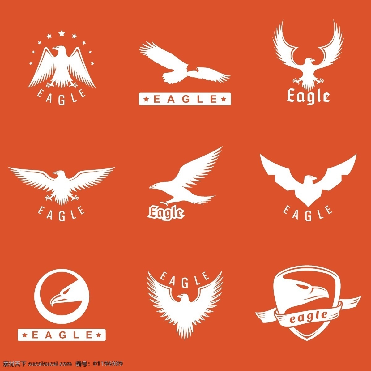 雄鹰 logo 老鹰图标 雕鹰标志设计 创意 图形 公司标志 企业 商标设计 logo设计 标志图标 矢量素 材 共享图