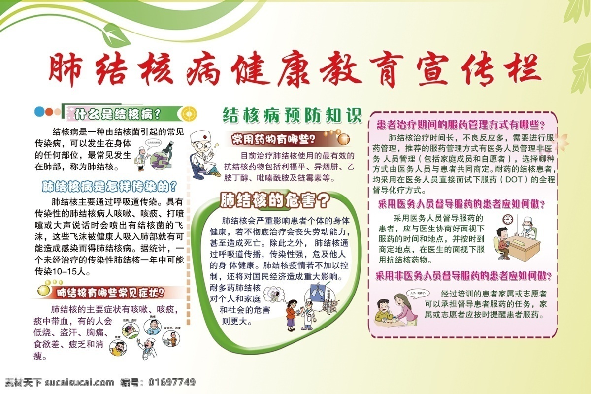 结核病宣传 结核病教育 结核病 结核病海报 结核病展板