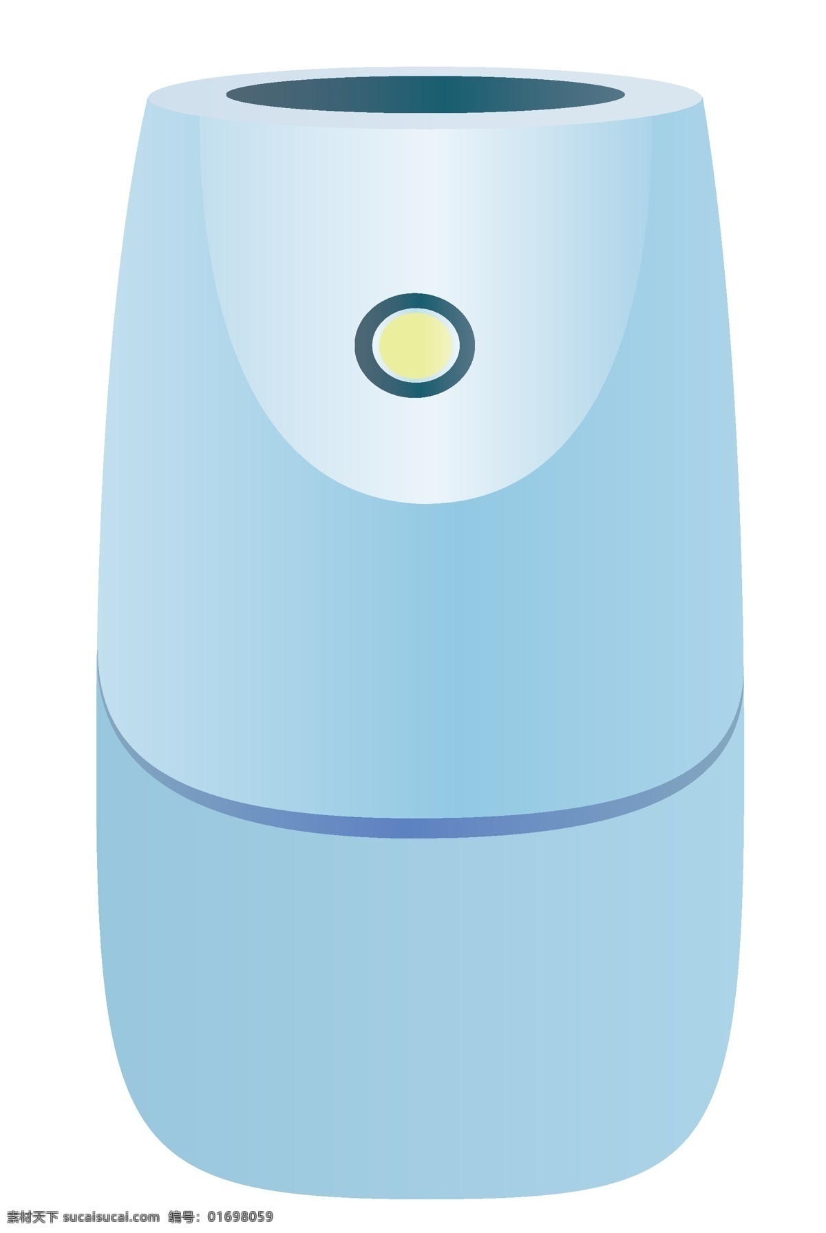 蓝色 生活 水 净水器 迷你 家用