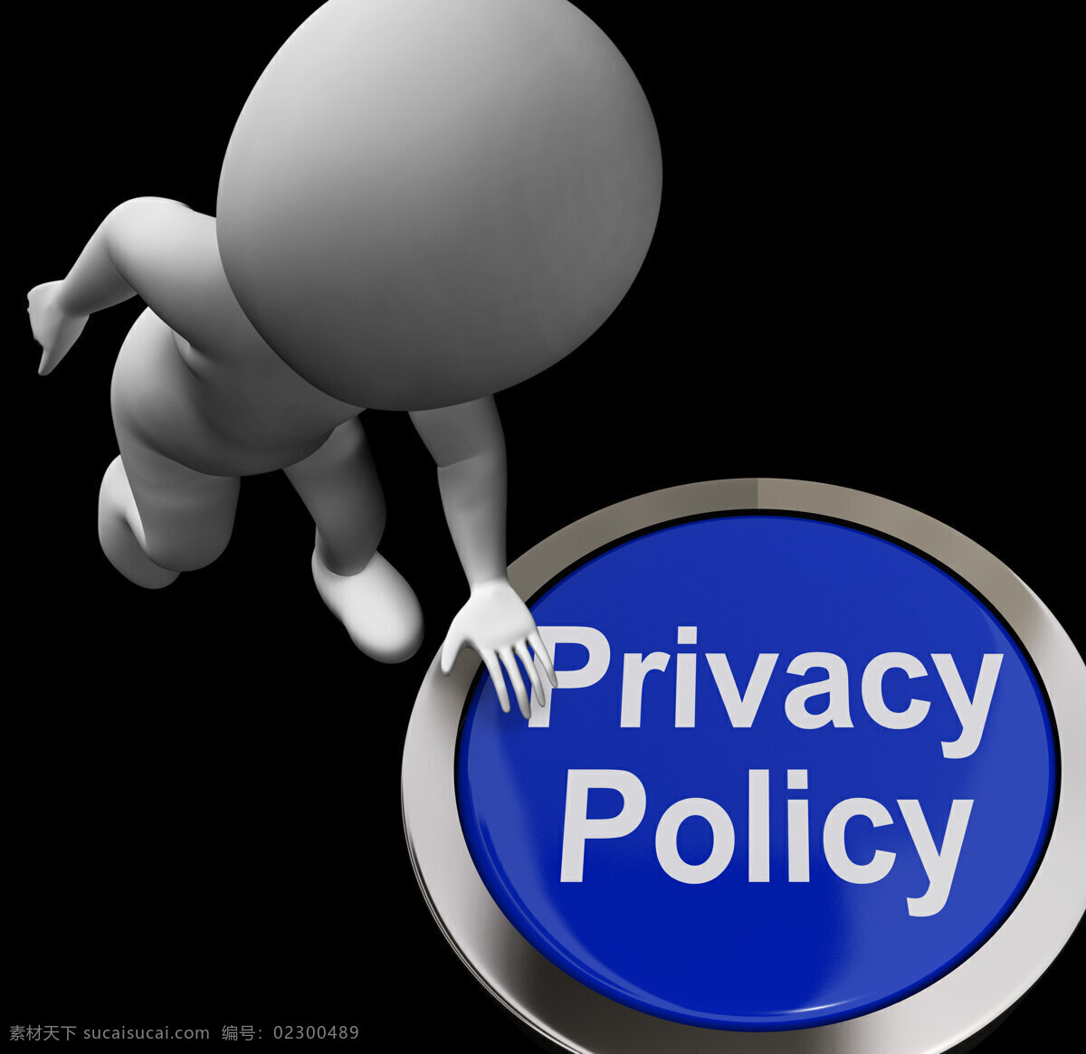 隐私权 政策 按钮 显示 公司 数据 保护 条款
