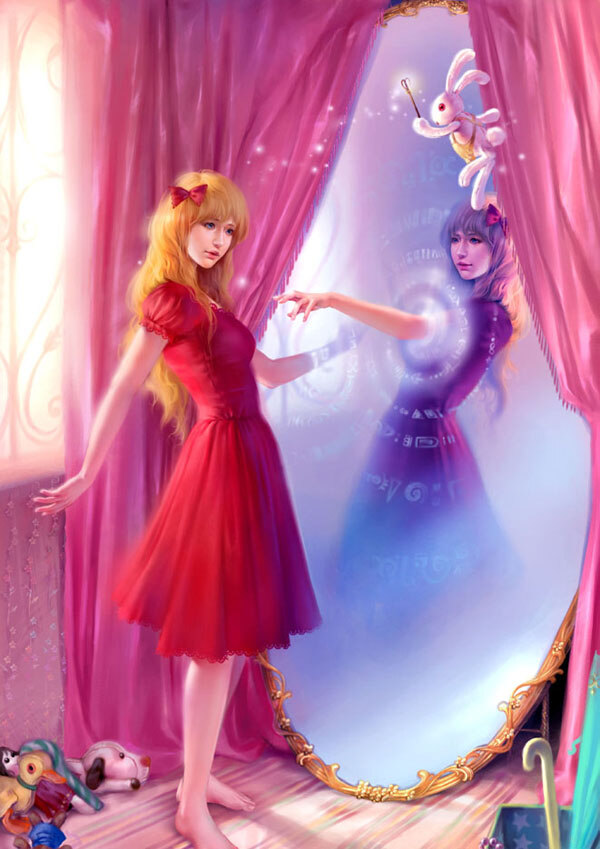 位图免费下载 cg插画 插画 服装图案 人物 少女 位图 面料图库 服装设计 图案花型