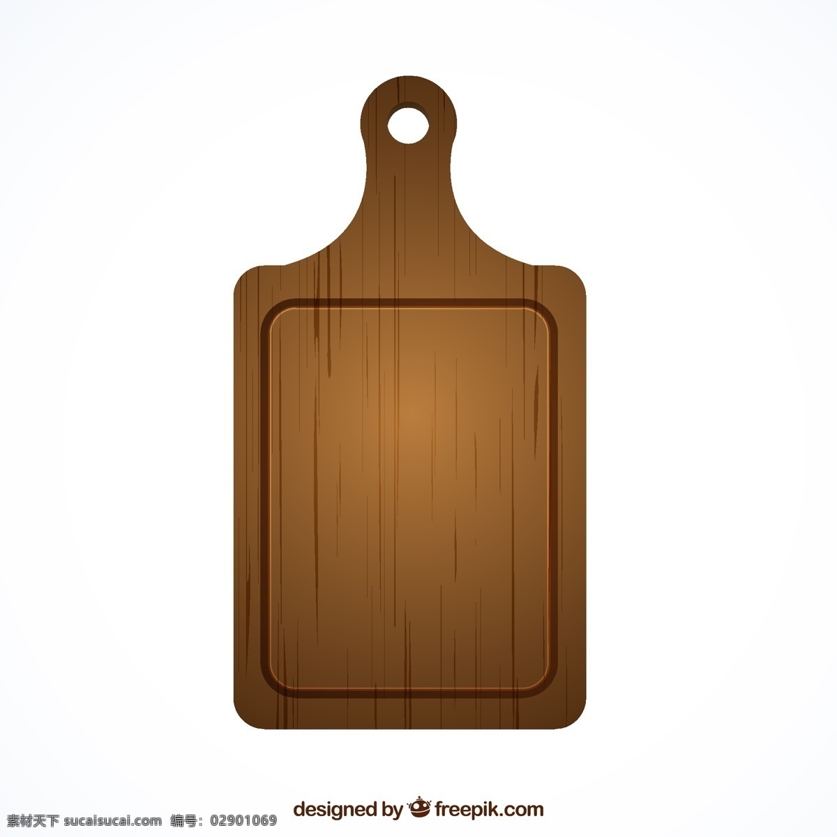 木菜板矢量 厨具 厨房用品 菜板 木制 砧板 矢量图 ai格式