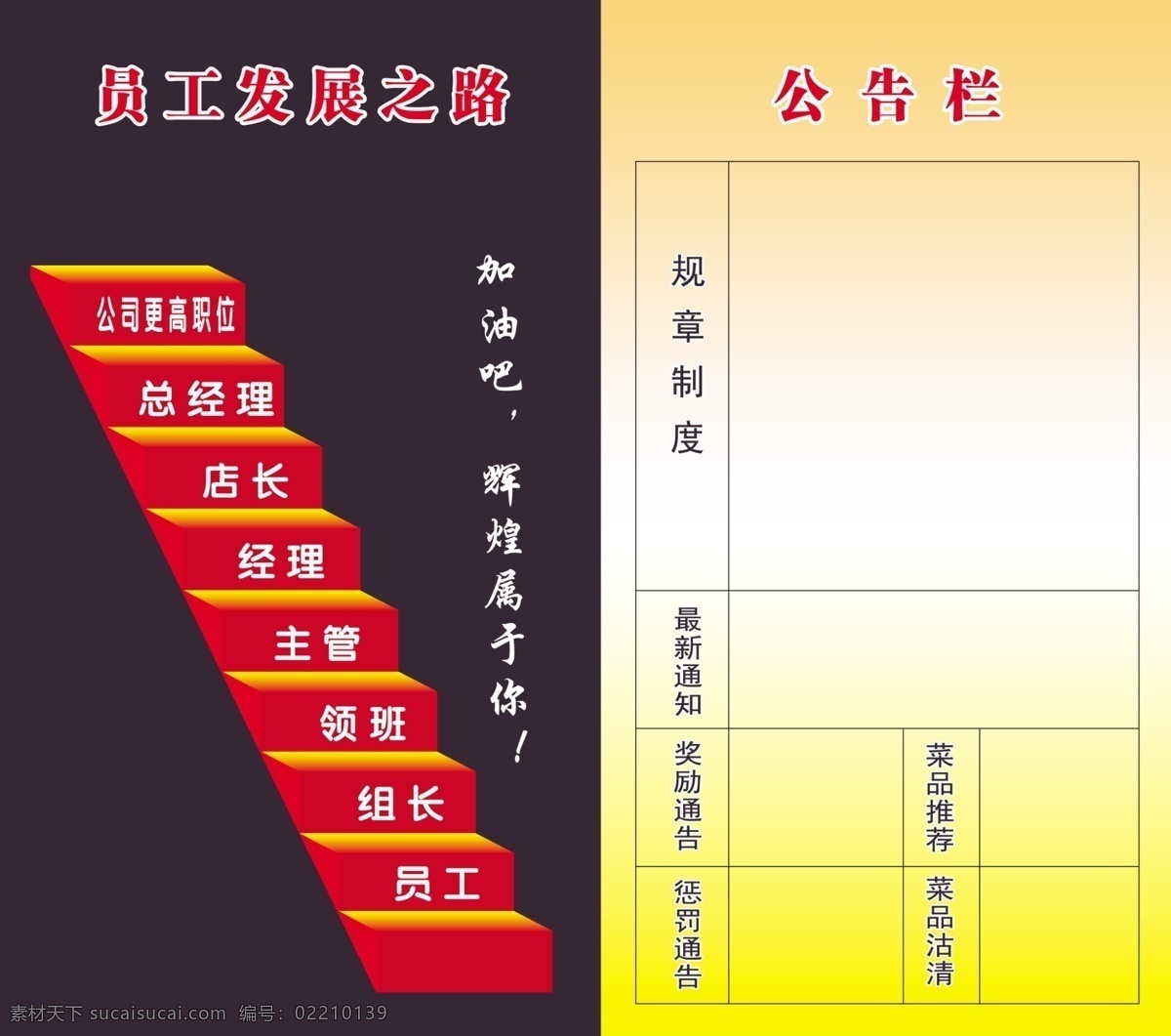 员工 天地 发展 之路 公告栏 鼓舞员工 员工发展之路 展板 企业文化展板