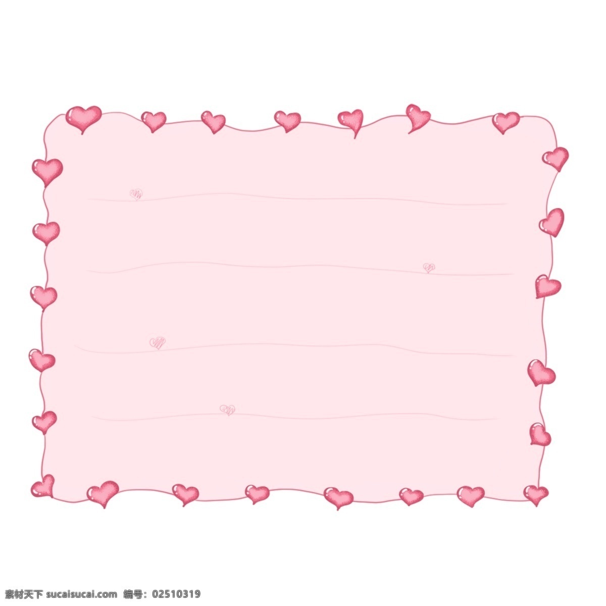 粉色系列信纸 粉色 信纸 桃心 浪漫信纸 信纸素材