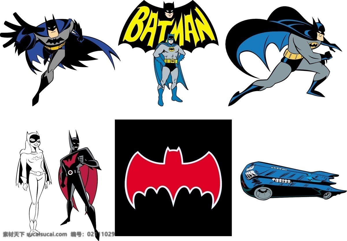 batmobile 蝙蝠侠 矢量 logo 卡通 动画片 矢量素材 其他矢量