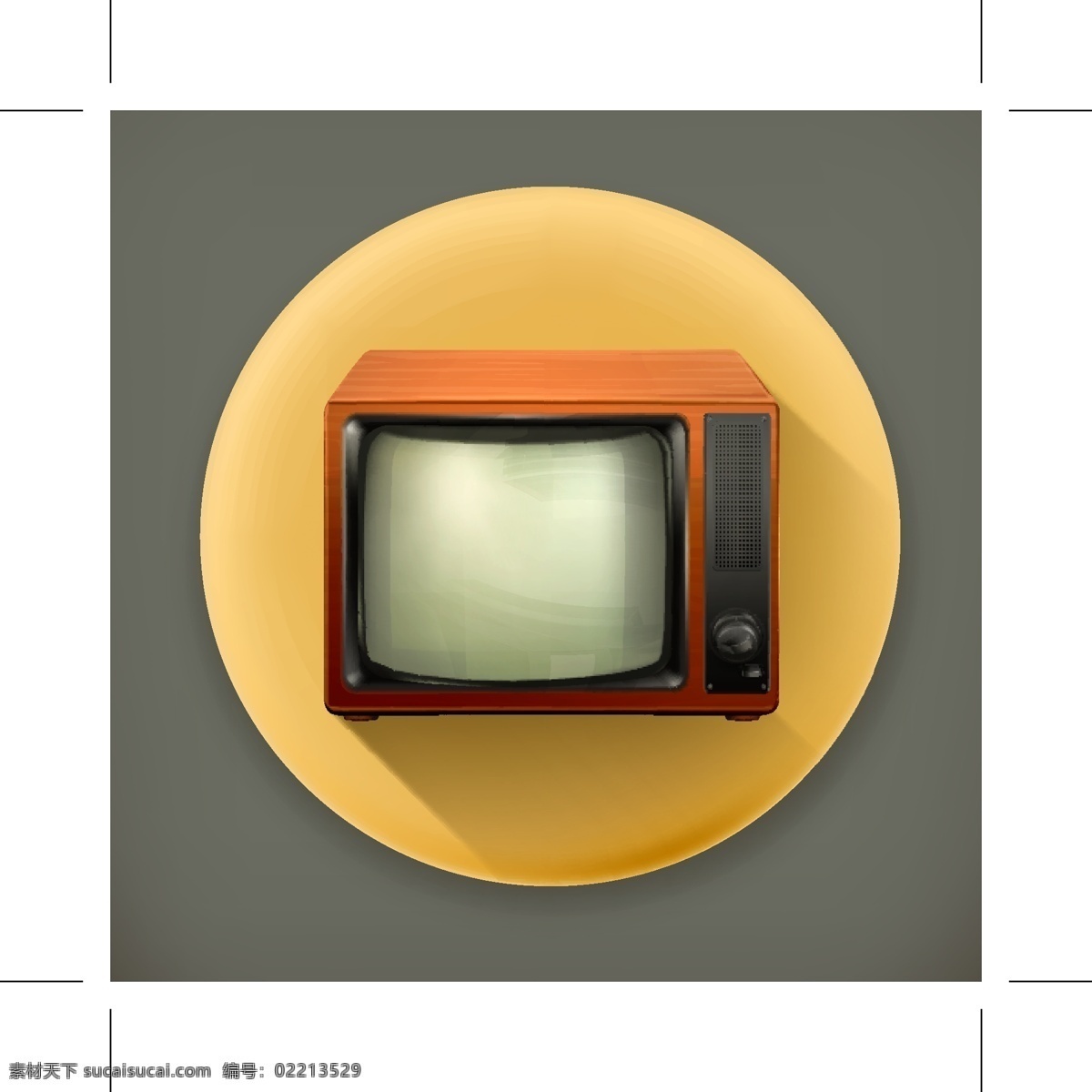 古老 电视 icon 图标 logo 电视机 小标志 小图标 古老电视 黑白电视 矢量图 其他矢量图