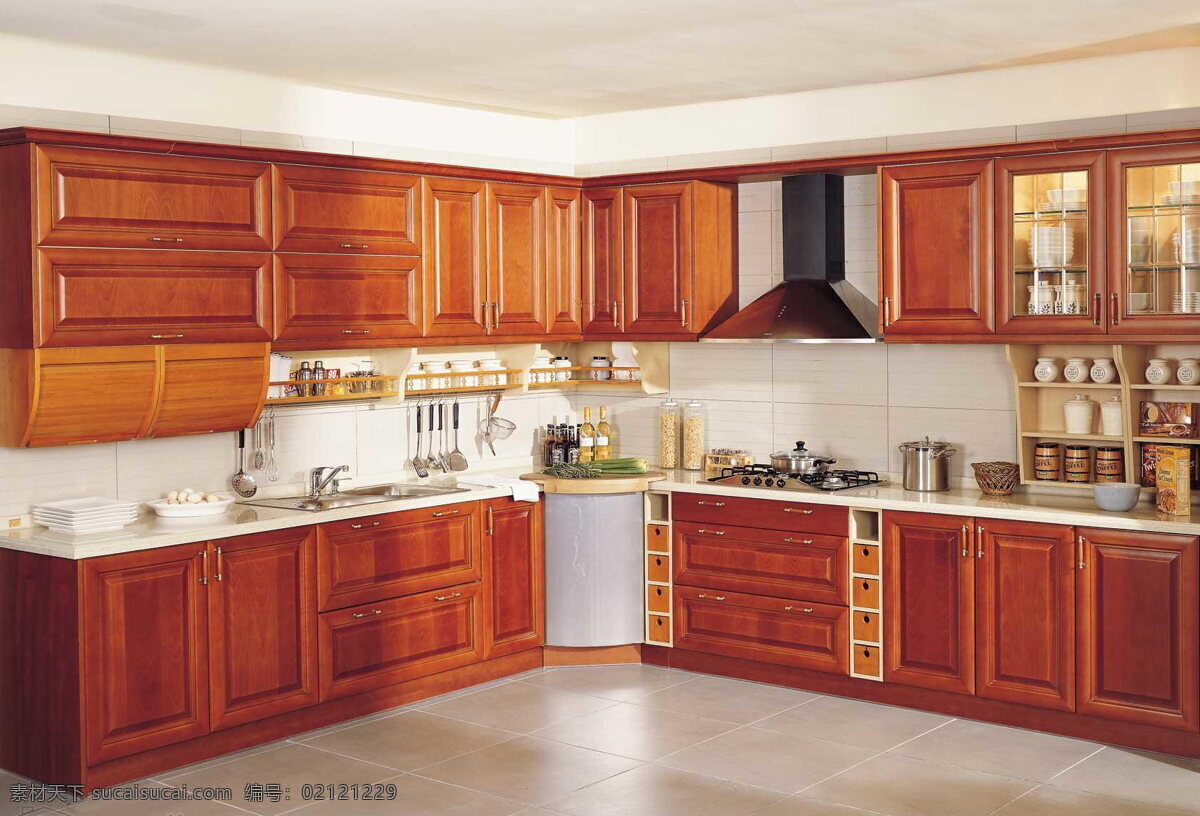简约 风 室内设计 红木家具 厨房 效果图 壁柜 吊柜 现代 料理台 红木 色调 家装
